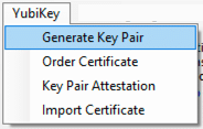 Generate Key Pair