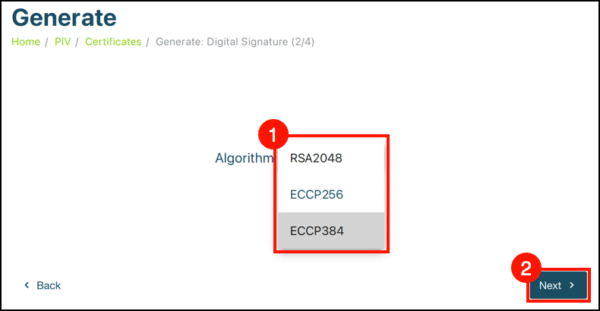 select algorithm