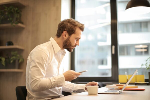A law firm customer confidently inputs his confidential information into a law firm's website since the firm has proper PKI solutions to protect his sensitive data